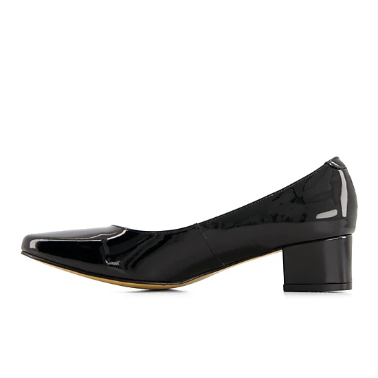Andrea Womens Classic Comfort Patent Pumps