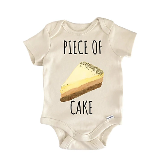 NOFO VIBES Unisex Baking Bakery Pie Baby Gift Baby Bodysuit