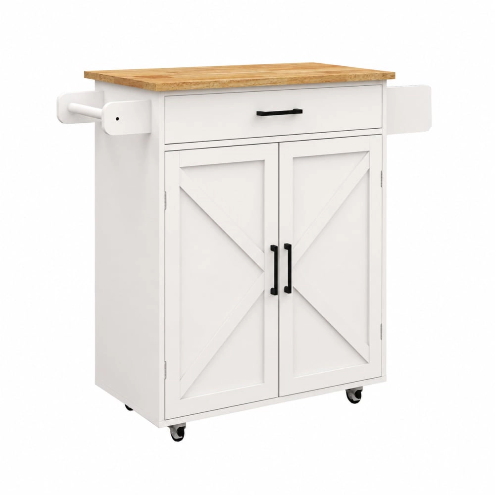 ELEMENT ACE Rolling Kitchen Island Storage Cart