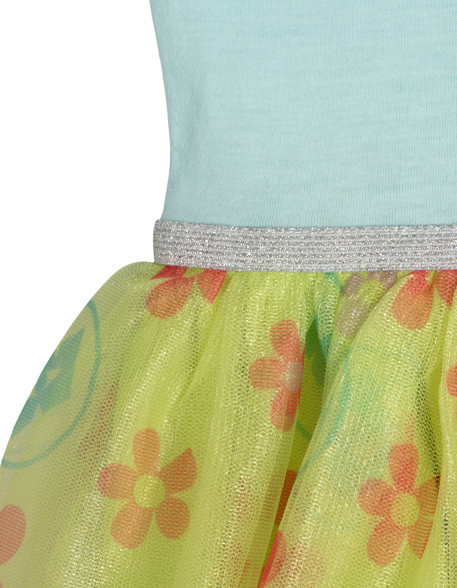 Disney Girls' Flutter Sleeve Tulle Tutu Dress