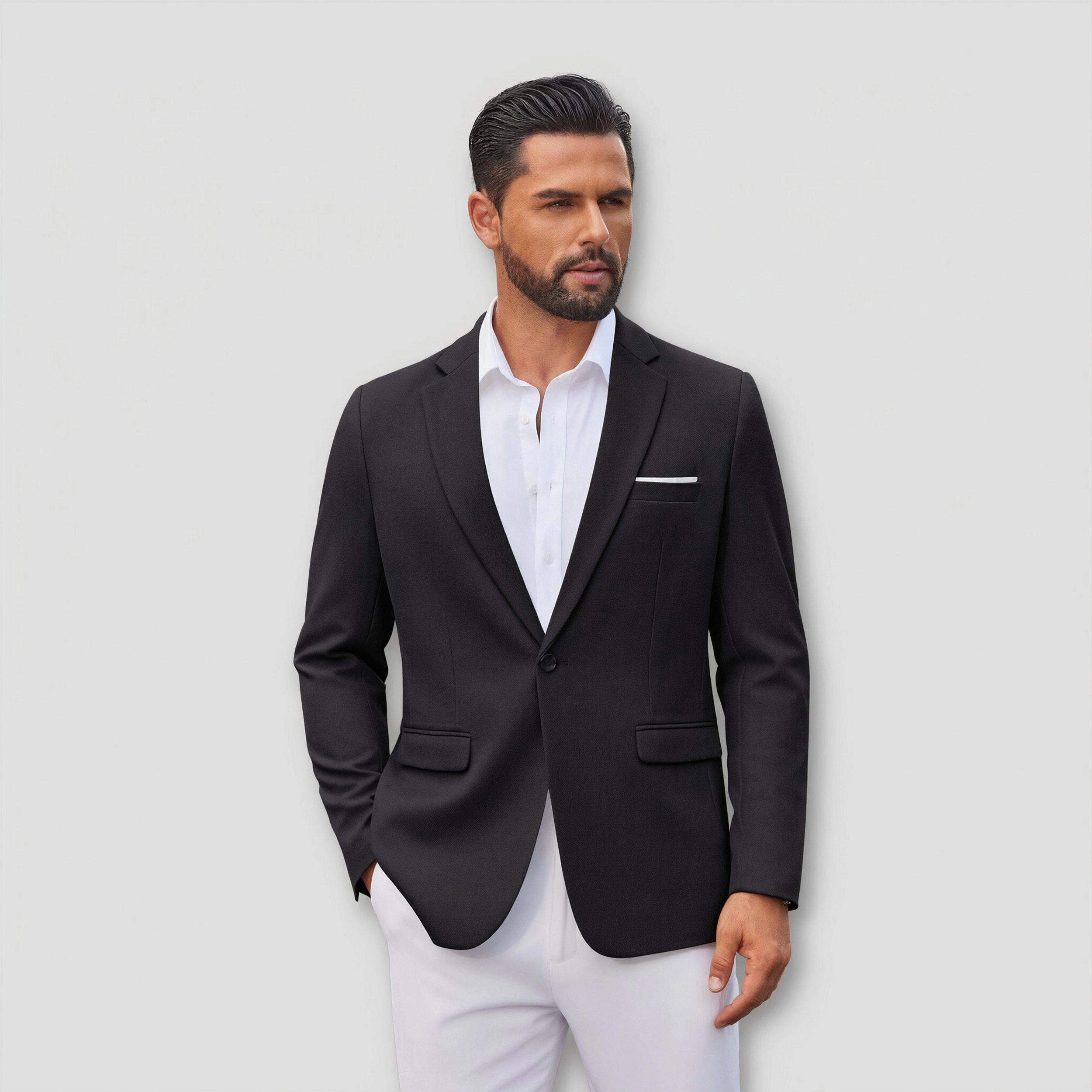 COOFANDY Men's Slim Fit Notch Lapel Casual Blazer Sport Coat Suit Jacket