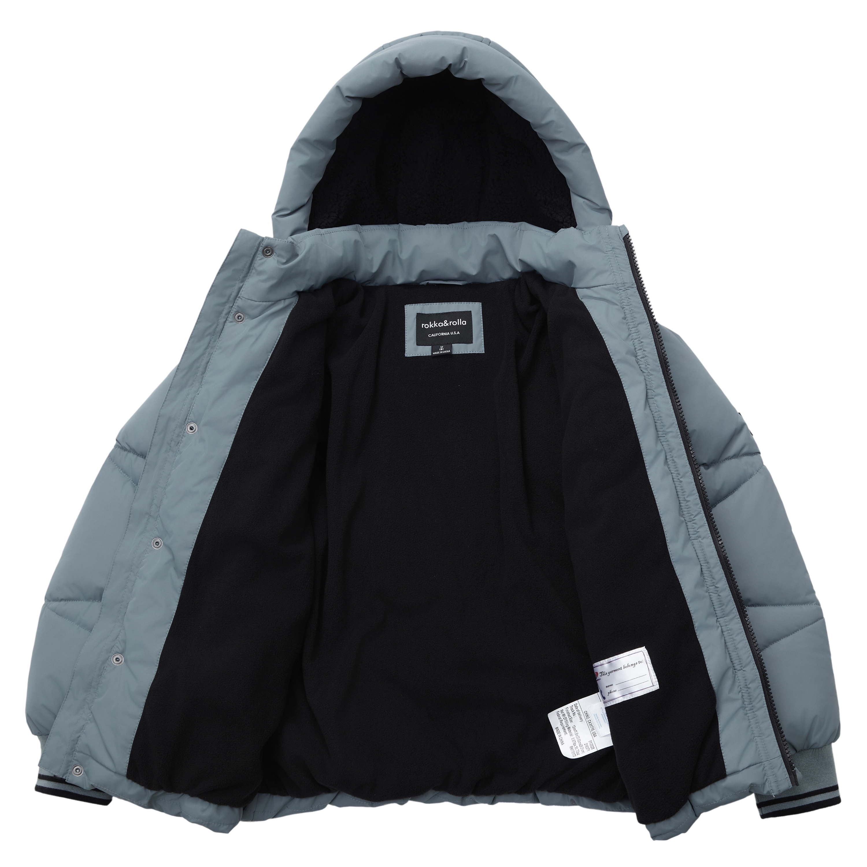 Rokka&Rolla Little & Big Kid Boys Hooded Puffer Jacket