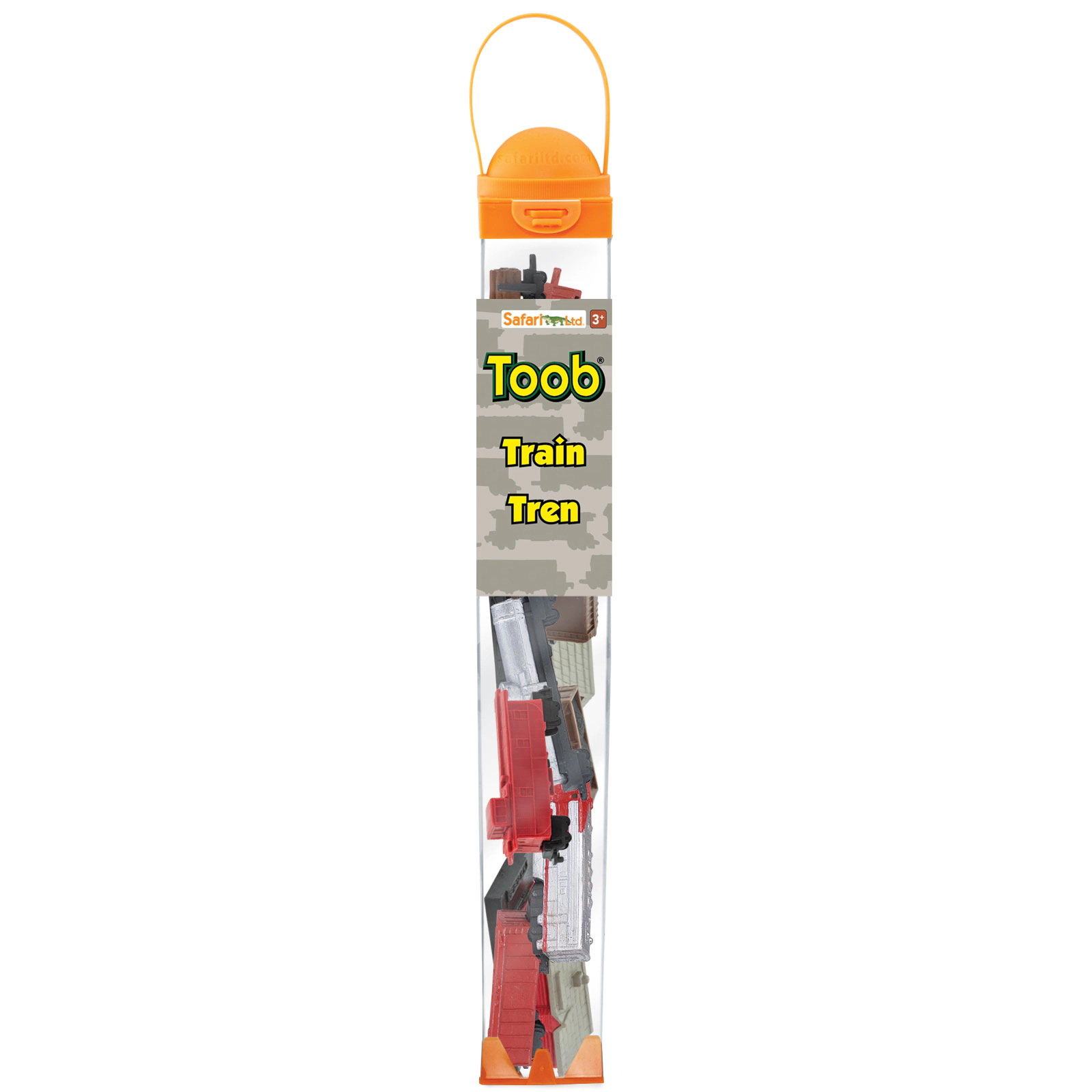 Safari Ltd. - Train TOOB - contains 10 Mini Figurines