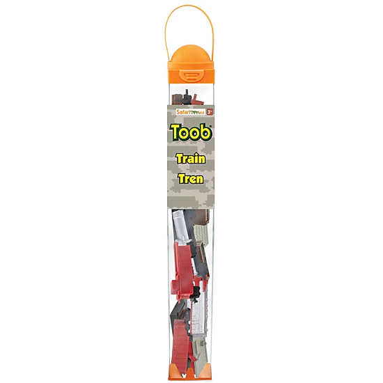 Safari Ltd. - Train TOOB - contains 10 Mini Figurines