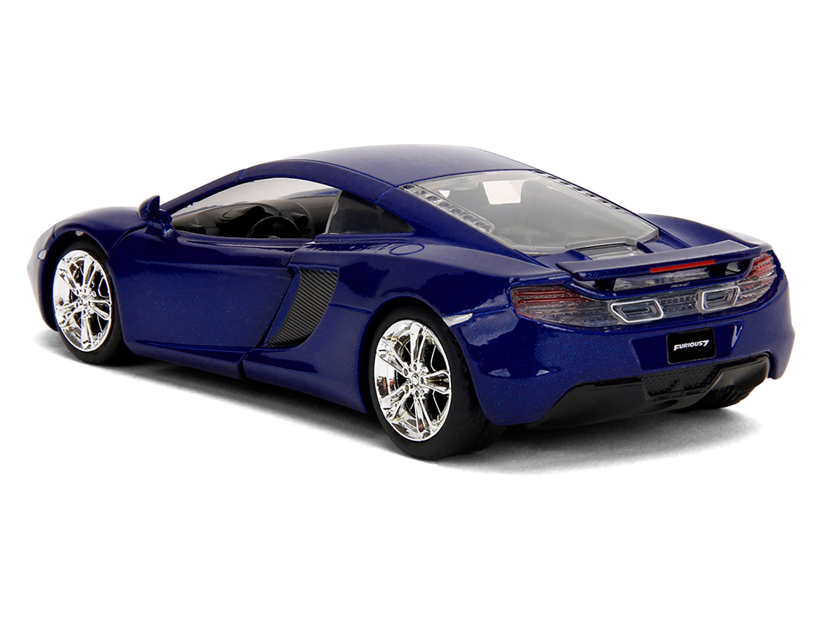 Jada McLaren MP4.12C Blue Metallic "Furious 7" (2015) Movie "Fast & Furious" Series 1/32 Diecast Model Car by Jada