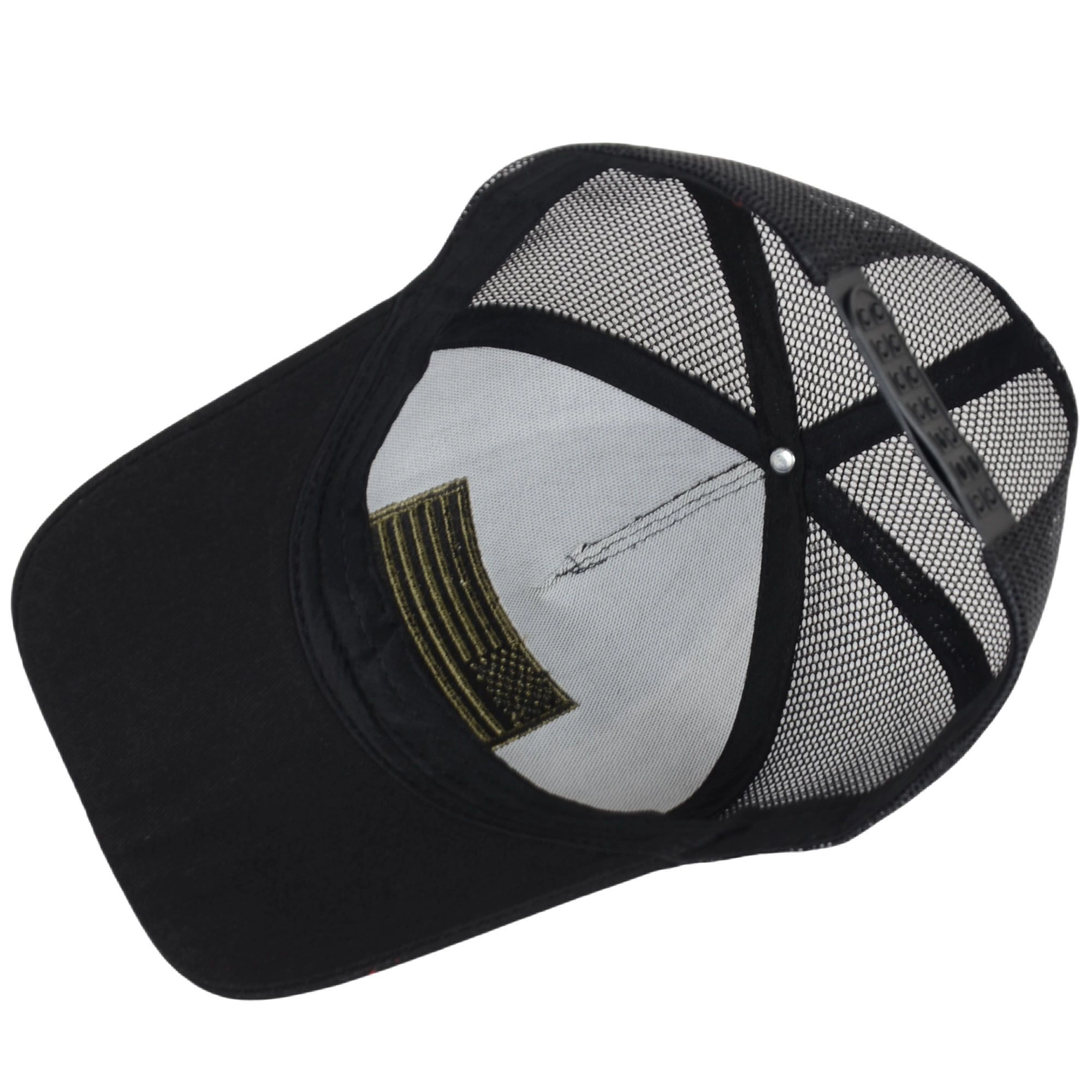 Anna-Kaci Women's American Flag Trucker Hat Classic Embroidered Baseball Cap Mesh Adjustable for Men Women