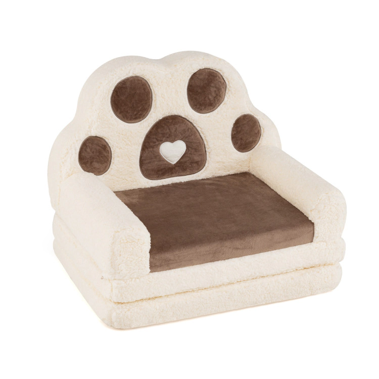 Hivvago 2-In-1 Convertible Kids Sofa To Lounger With Removable Cover