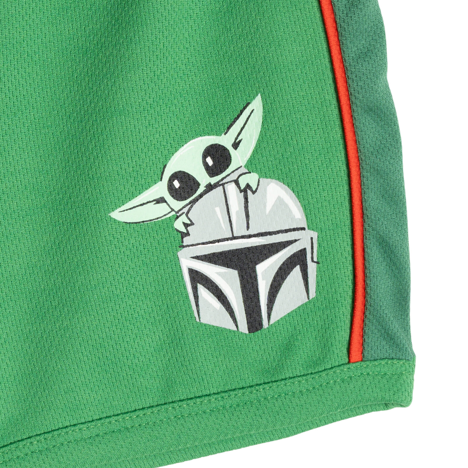 Star Wars The Mandalorian Grogu Baby Boys' Athletic 2-Piece Tee and Shorts Set