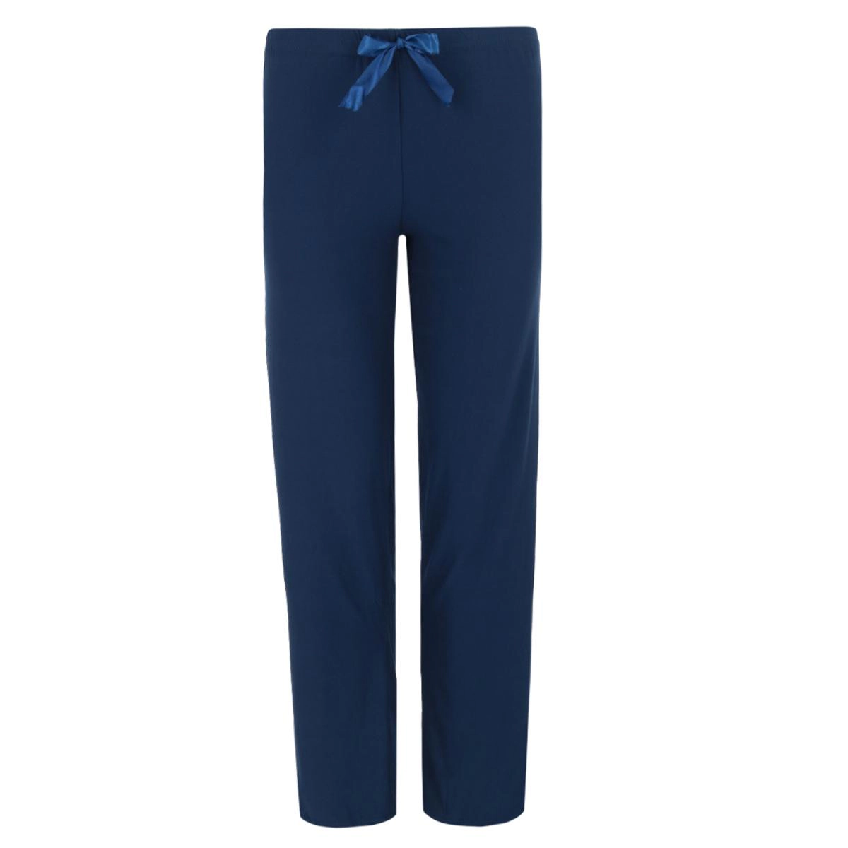 Elegant Emily Women's Plus Solid Open Bottom Lounge Pants