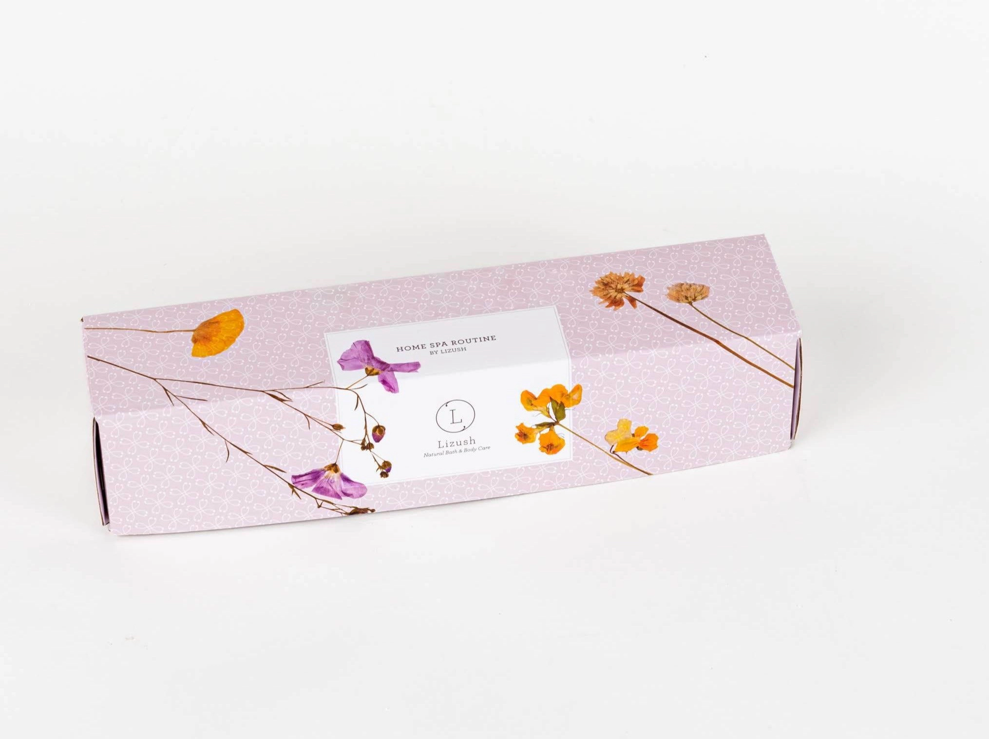 Lizush Soap Full Body Luxury Home Spa Routine Set - Citrus Scented Gift Box