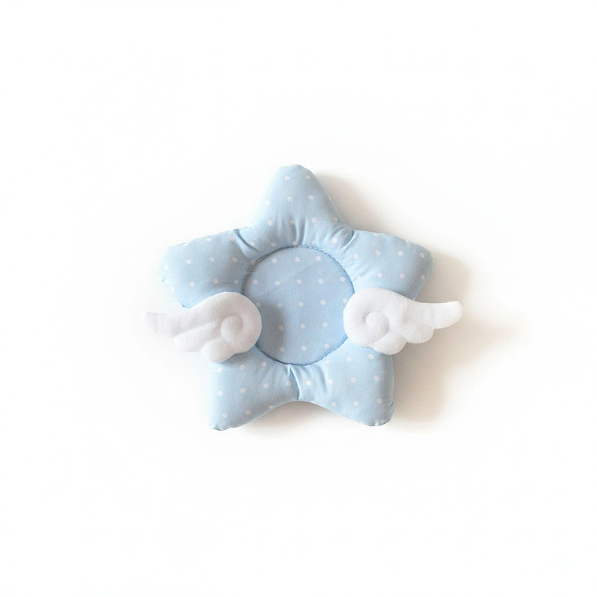 Alilang Unisex 2-PC Star Shaped Fabric Cup Coaster with Soft Padded Design and Decorative Wing Detail