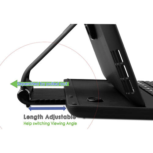 GBruno Aluminum Rotating Keyboard Case For IPad 2/3