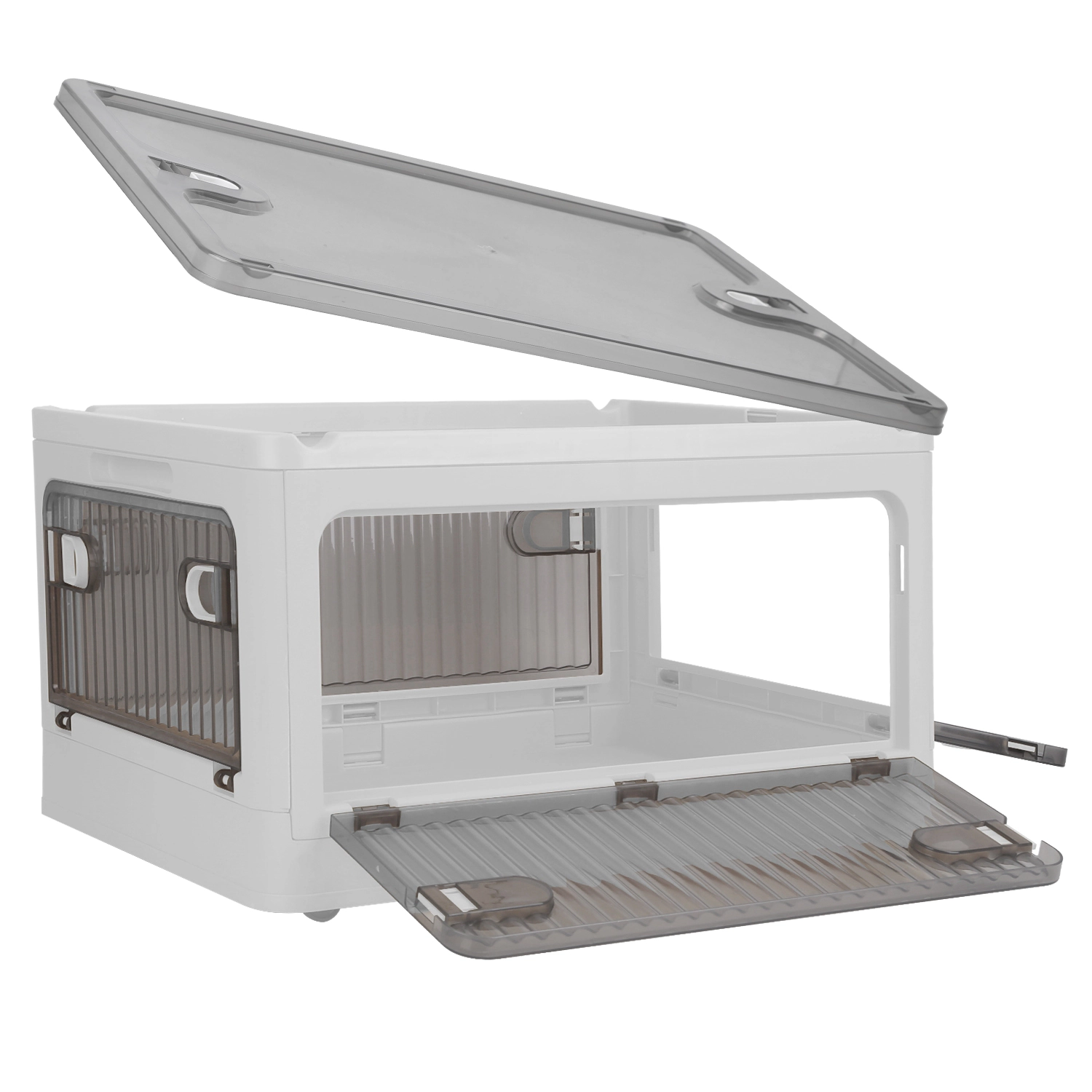 GBruno 70QT Collapsible Storage Bin With Lid