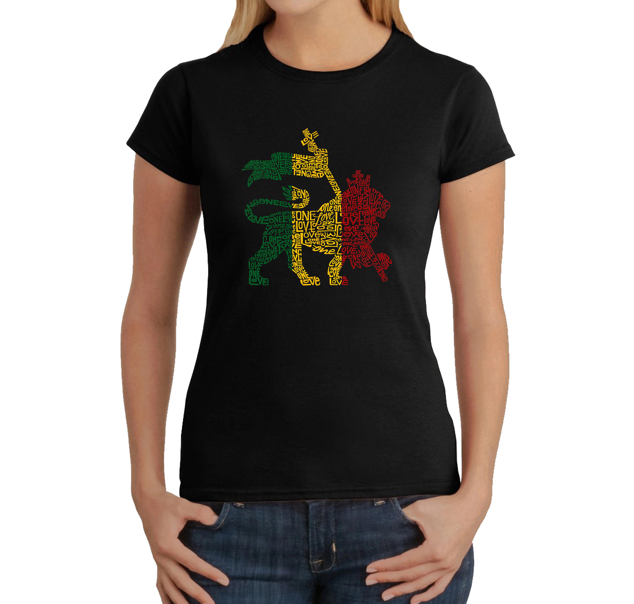 LA Pop Art Women's Word T-Shirt