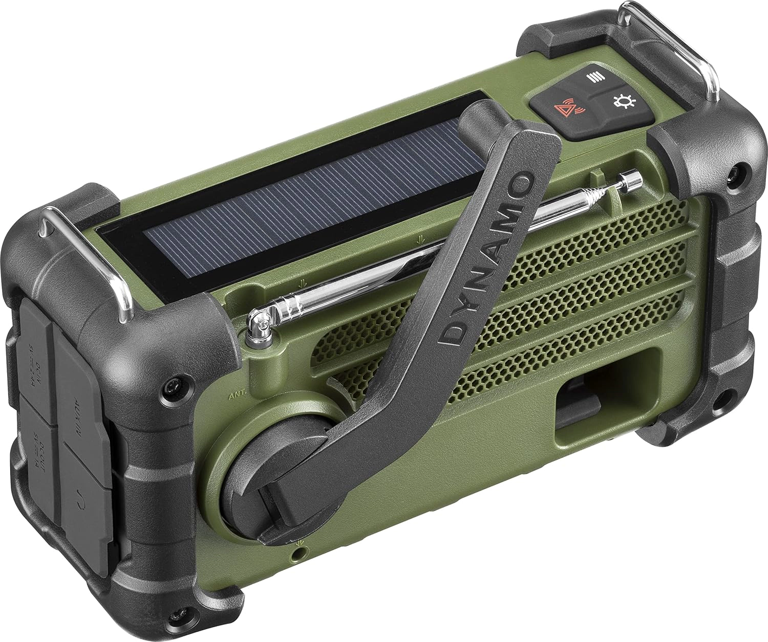 Sangean MMR-99 Emergency AM/FM-RBDS Bluetooth Radio - Solar/Hand Crank/USB, Digital Tuning, Flashlight & Siren