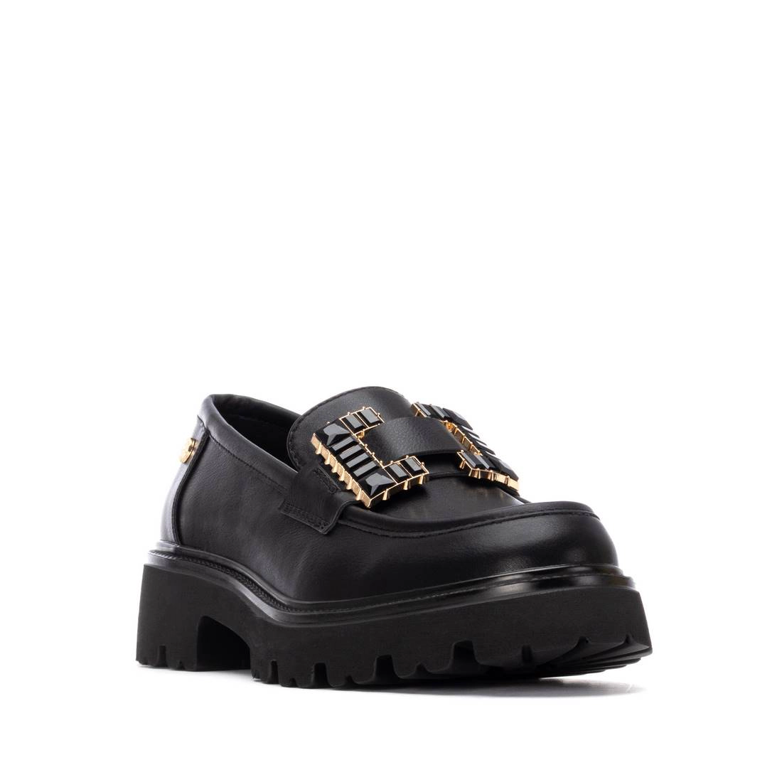 XTI Women's Rhinestone Loafers
