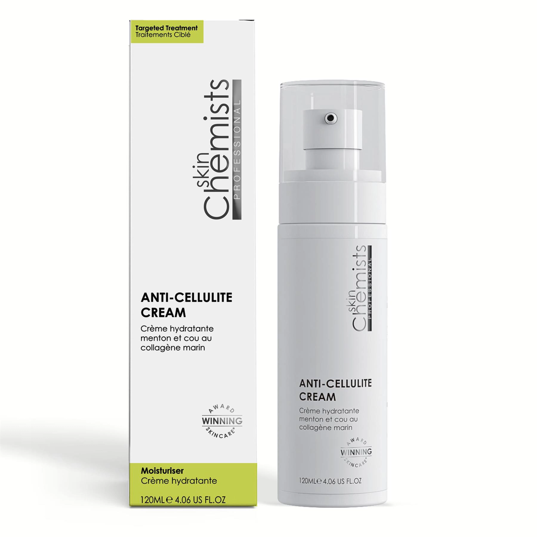 skinChemists Anti-Cellulite Cream 120ml - Firming, Collagen & Caffeine