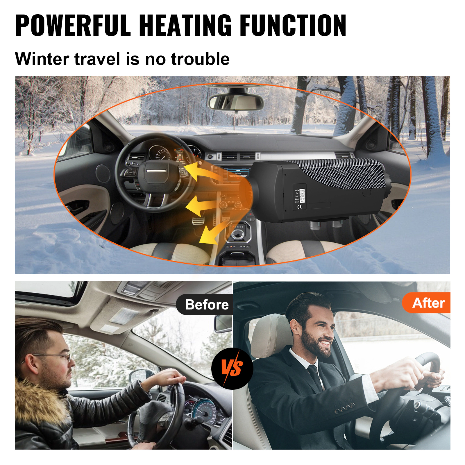 HONGGE Diesel Air Heater with LCD