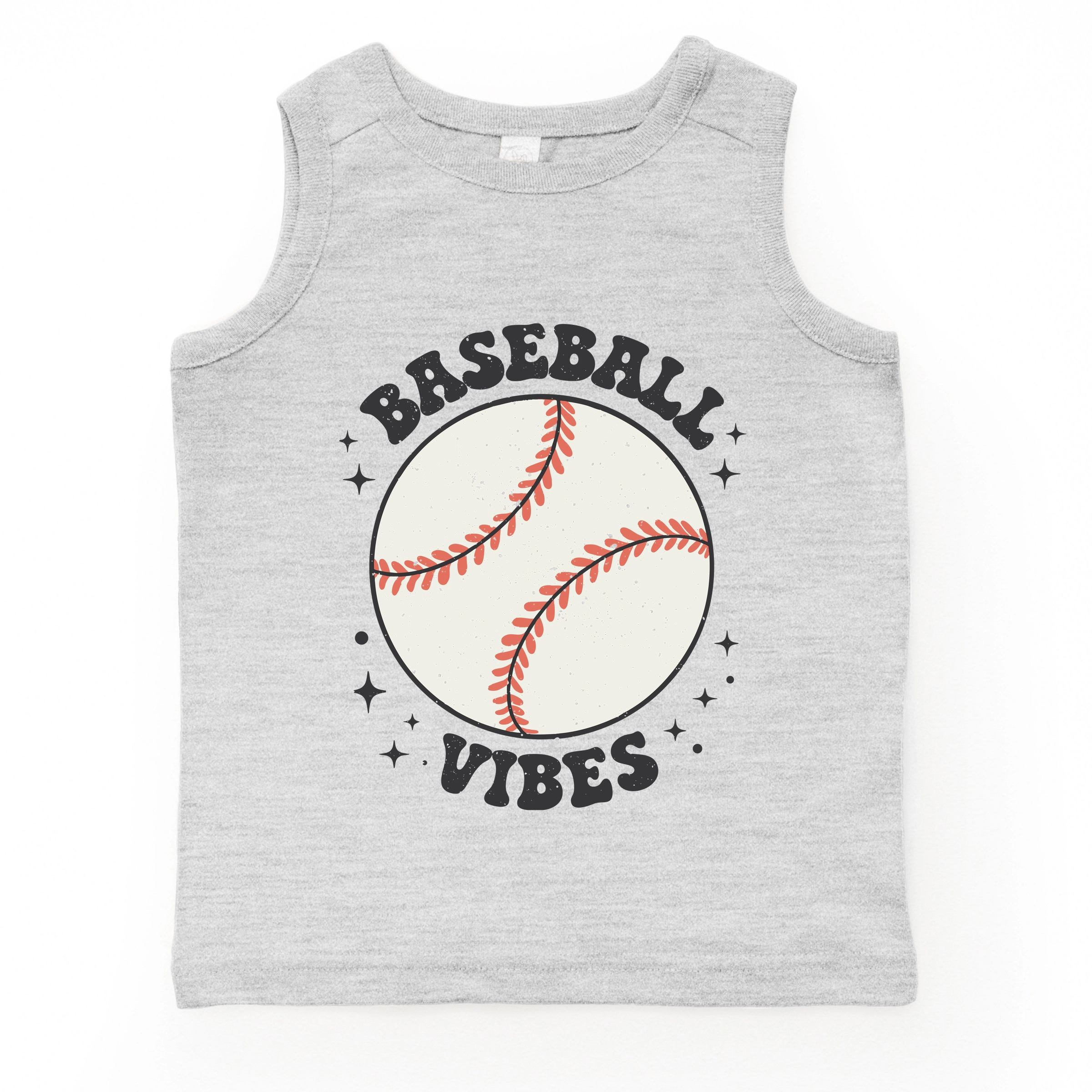 The Juniper Shop - Vintage Baseball Vibes Youth Tank Top