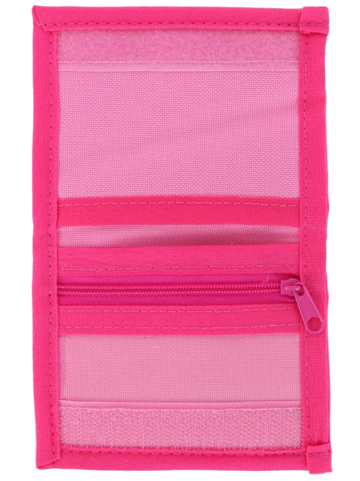 CTM Kid's Minnie Mouse Bifold Wallet with  Hook and Loop Closure