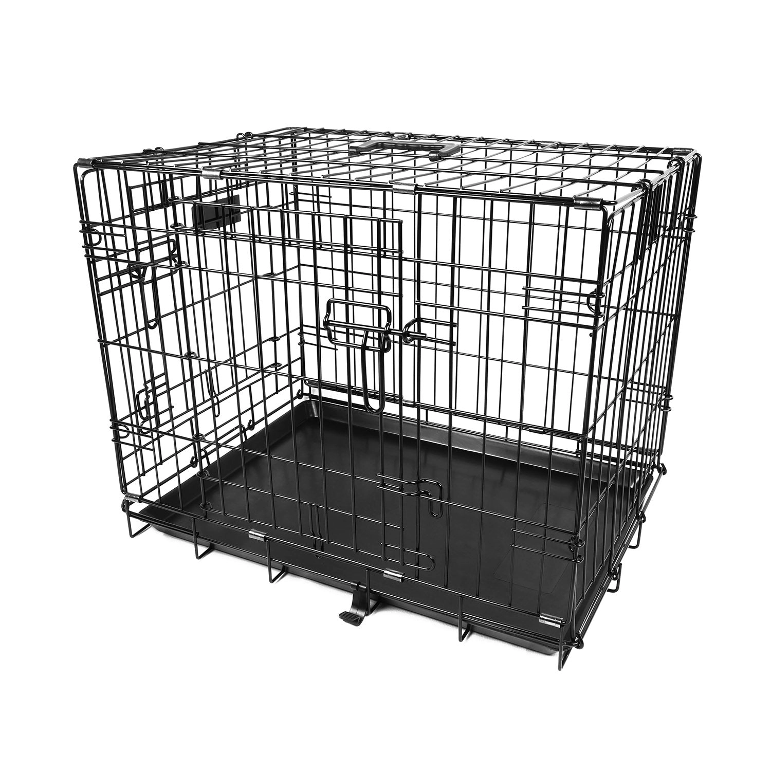 GBruno 30 Inch Double Door Folding Dog Crate