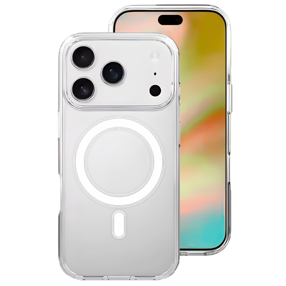 Qixxronics for iPhone Pro Max Magnetic Case Shockproof Cover Compatible with Wireless Charging for iPhone Pro Max