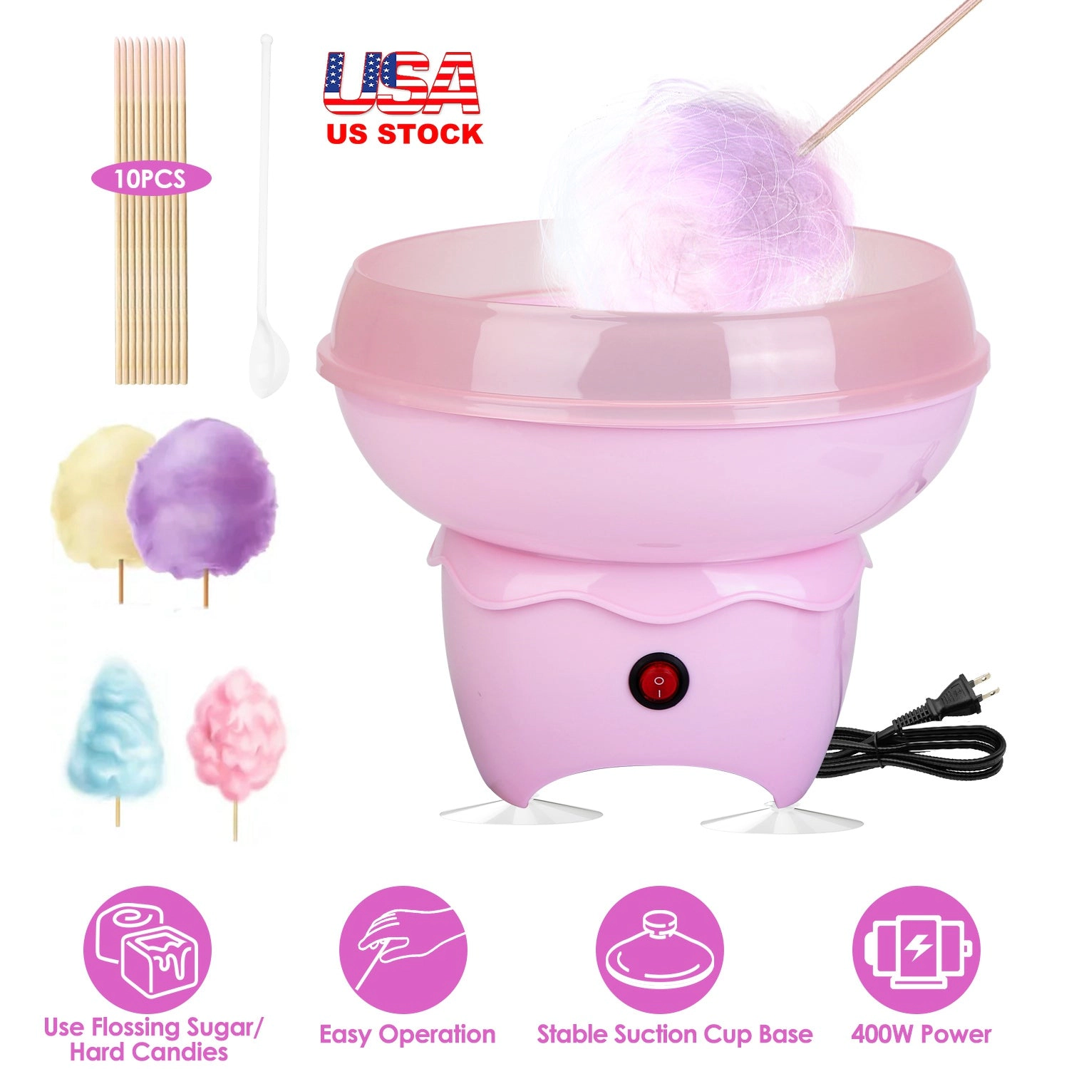 GBruno Electric Cotton Candy Maker Machine