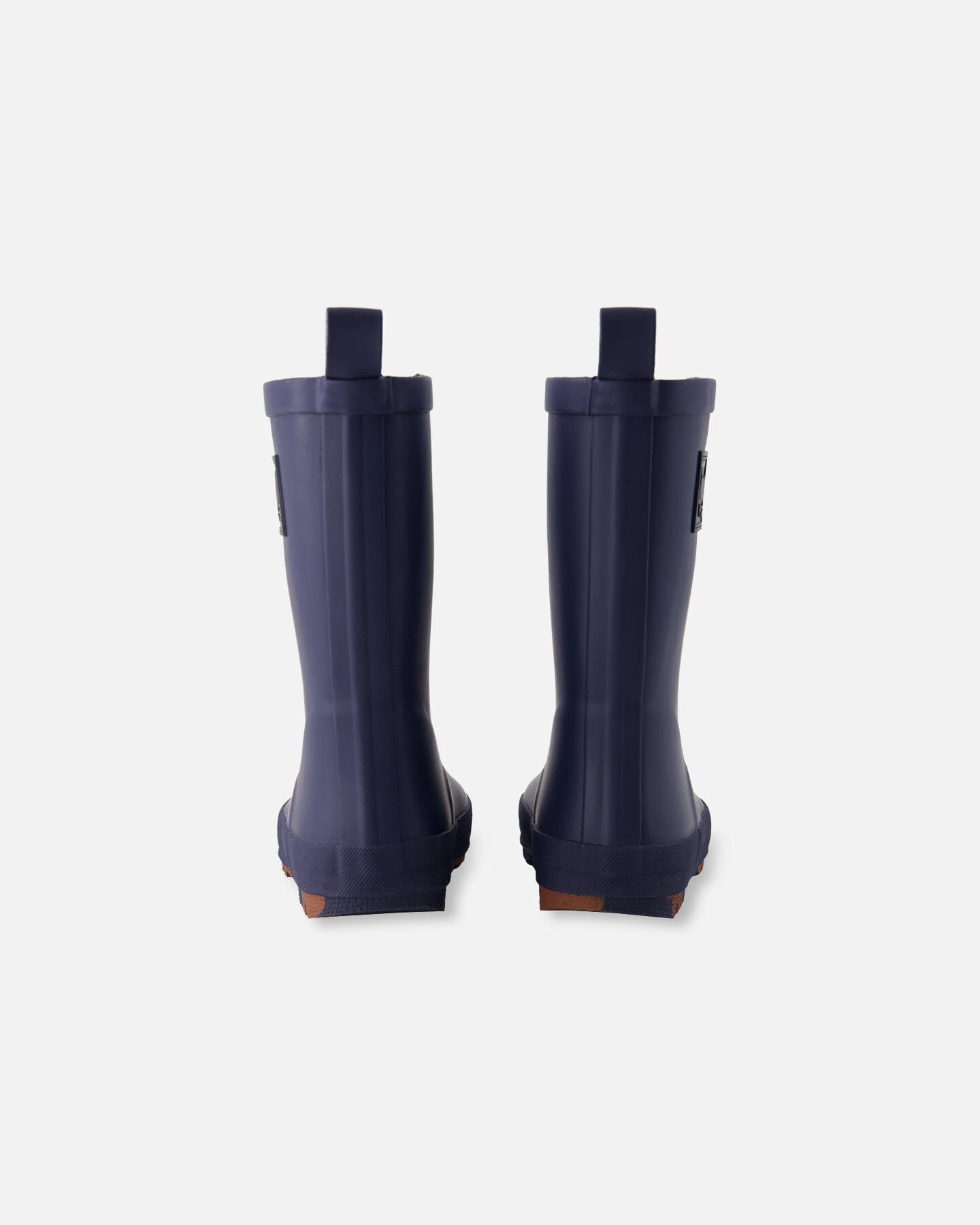 Deux par Deux Boys Natural Rubber Rain Boots