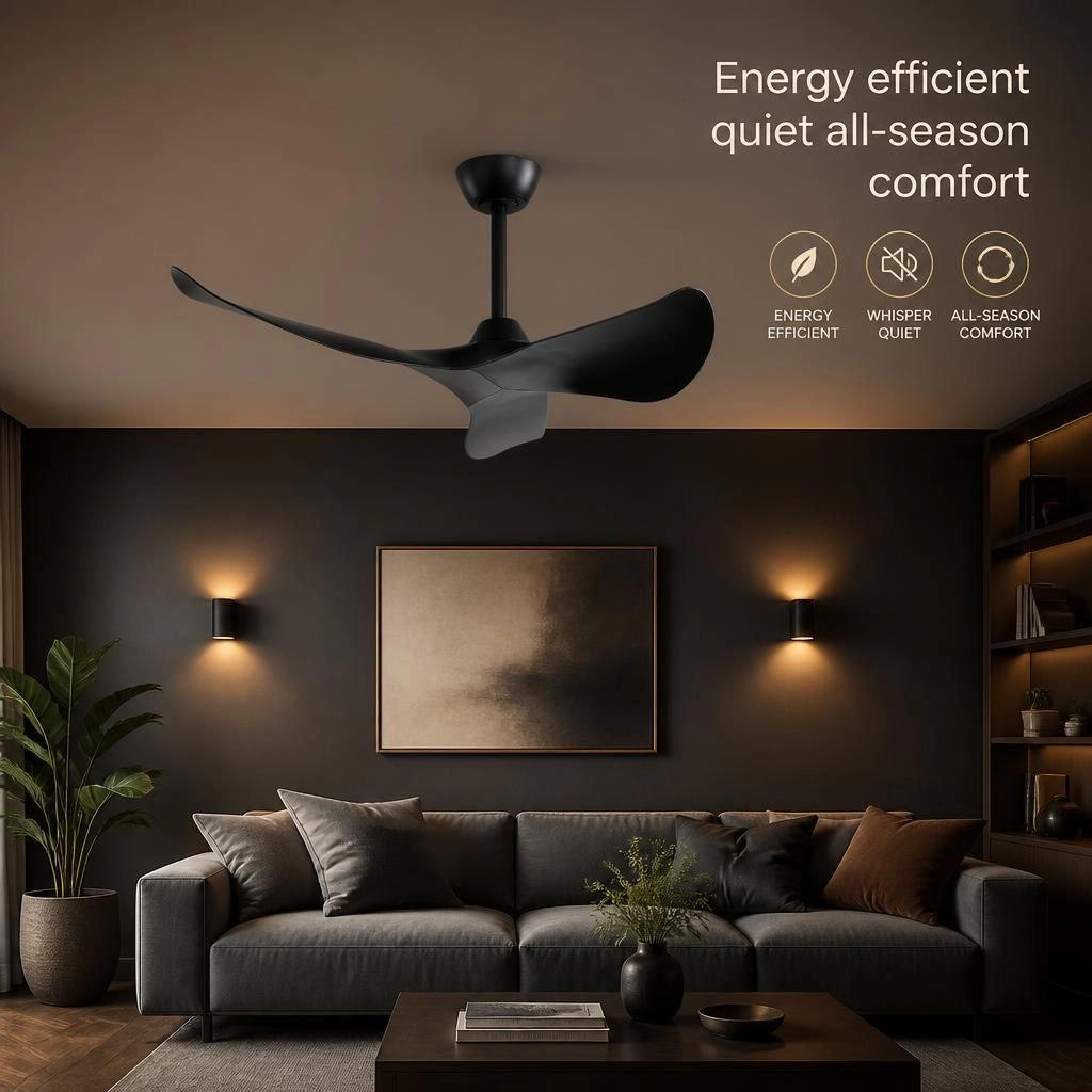 ELEMENT ACE 52 Inch Quiet Indoor Ceiling Fan