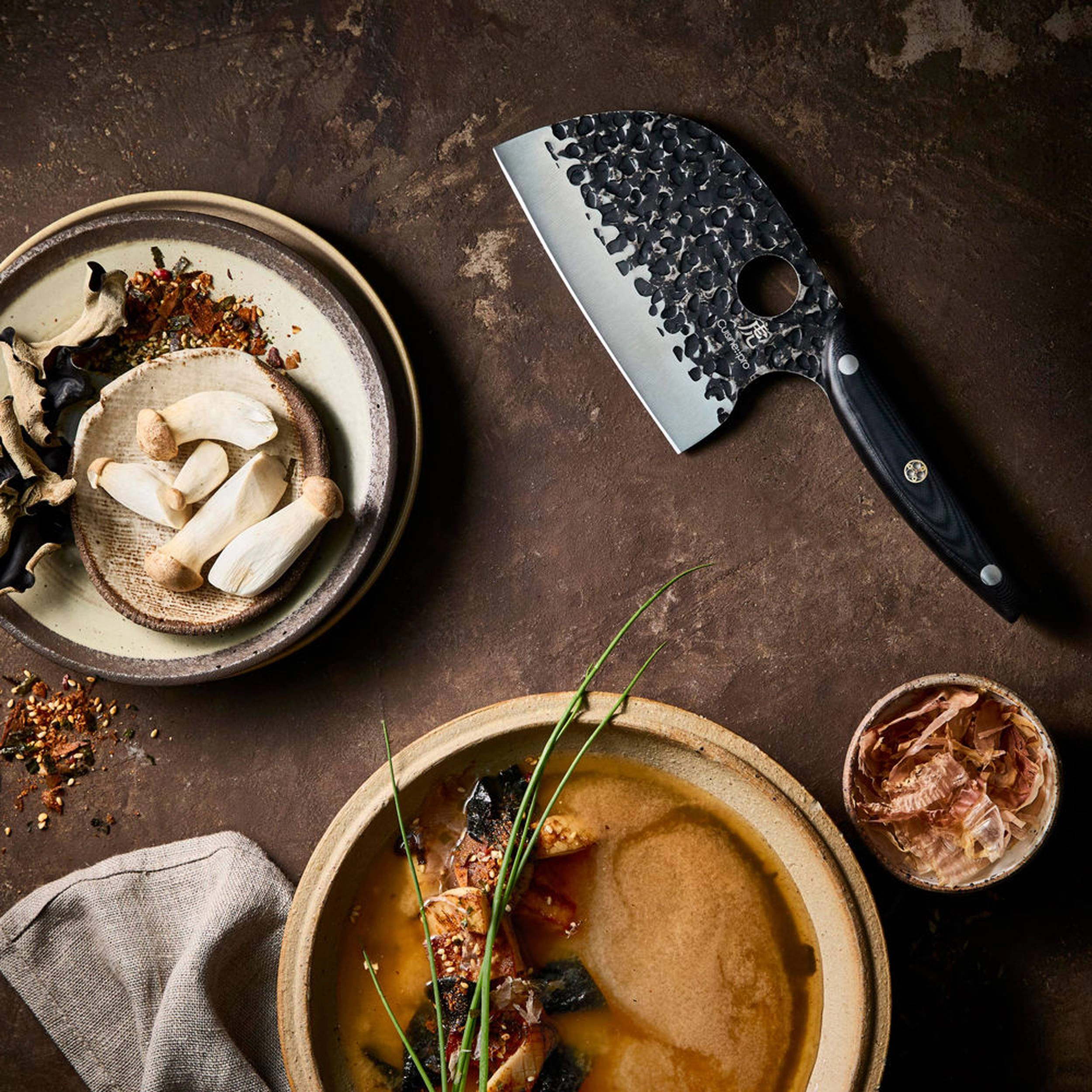 Cuisine::pro® KUROI KIBA 5" Try Me Moon Knife