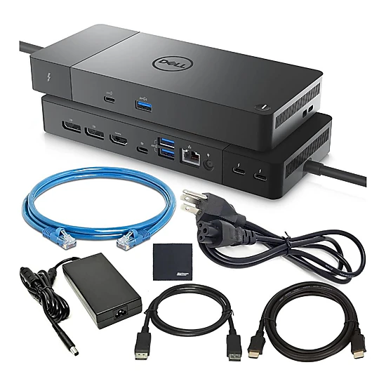 Dell Pro Thunderbolt 4 Smart Dock SD25TB4 130W Power Delivery Includes Zoomspeed Display Port Cable