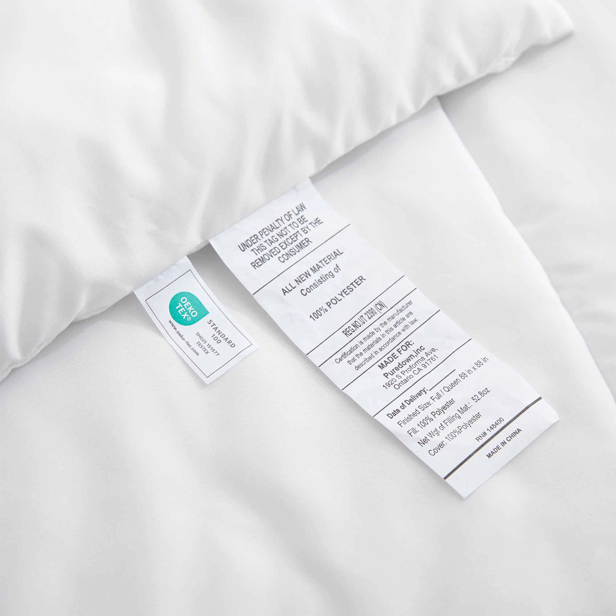 PEACENEST All Season Down Alternative Comforter Soft Duvet Insert