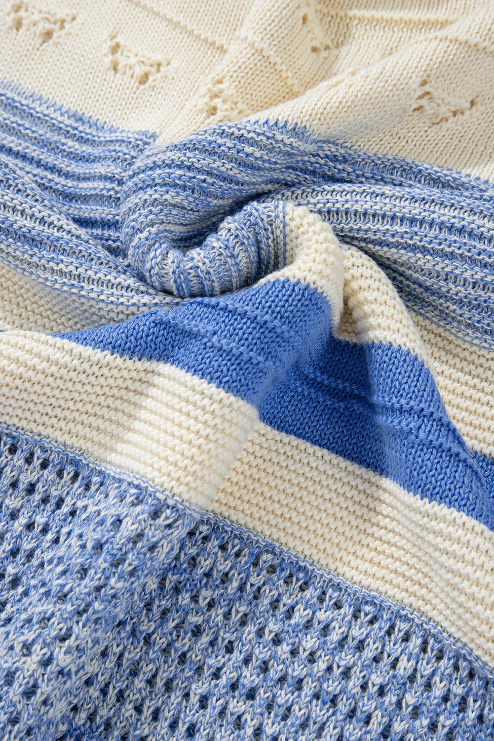 Threaded Pear Women's Sophia Stitch Puff Sleeve Sweater
