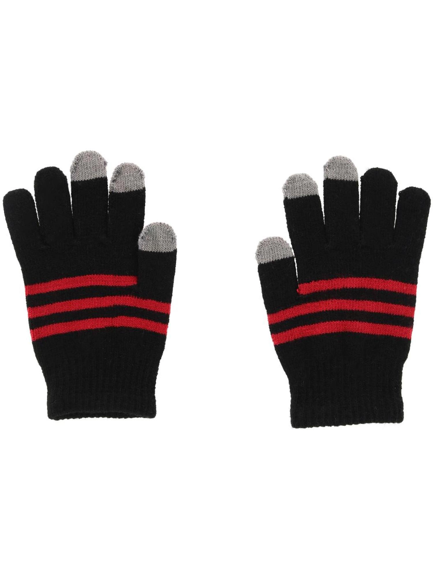 Grand Sierra Kids' One Striped Touchscreen Winter Glove