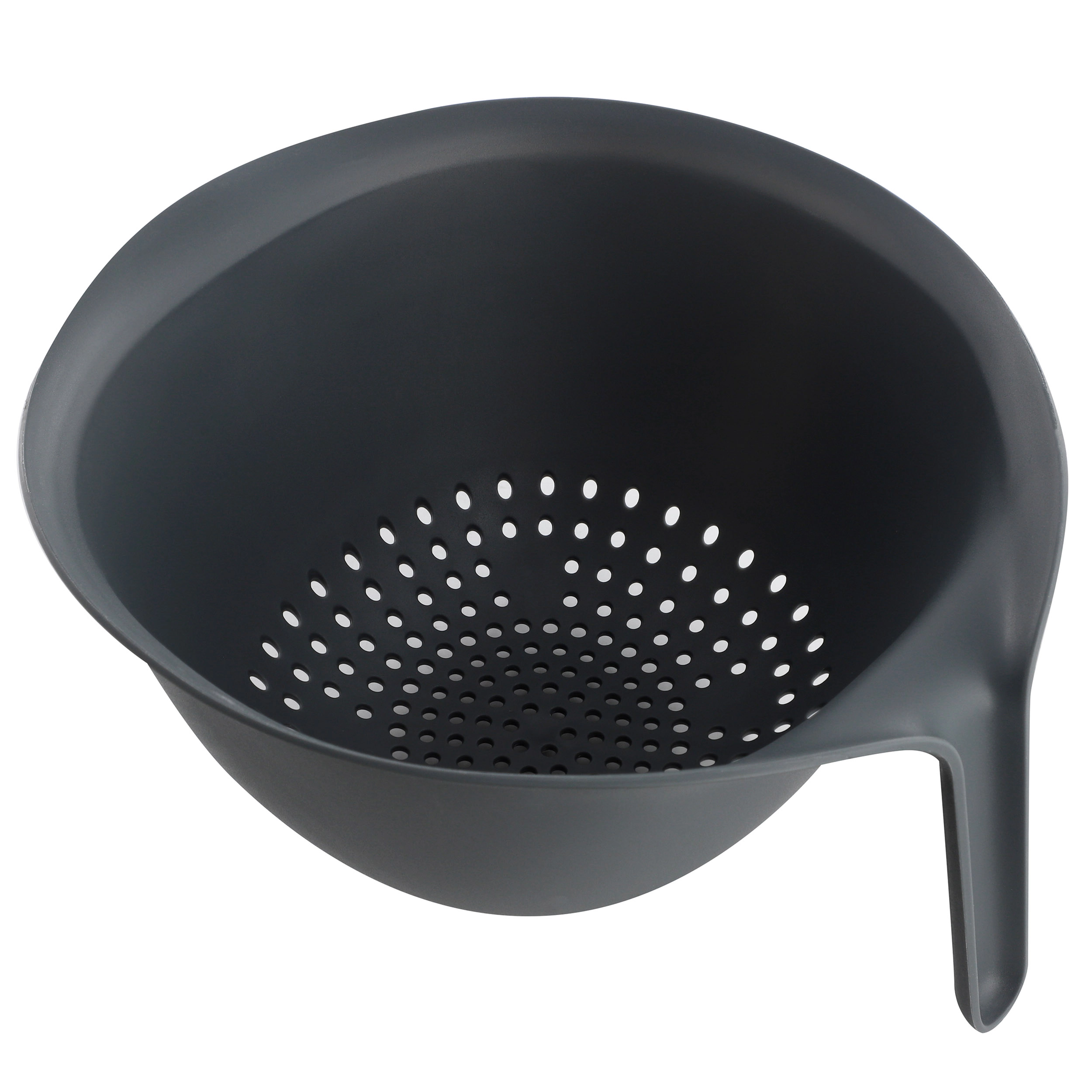 Oster Bluemarine 3 Piece Nestable Plastic Colander and 3 Quart Bowl Set in Dark Blue