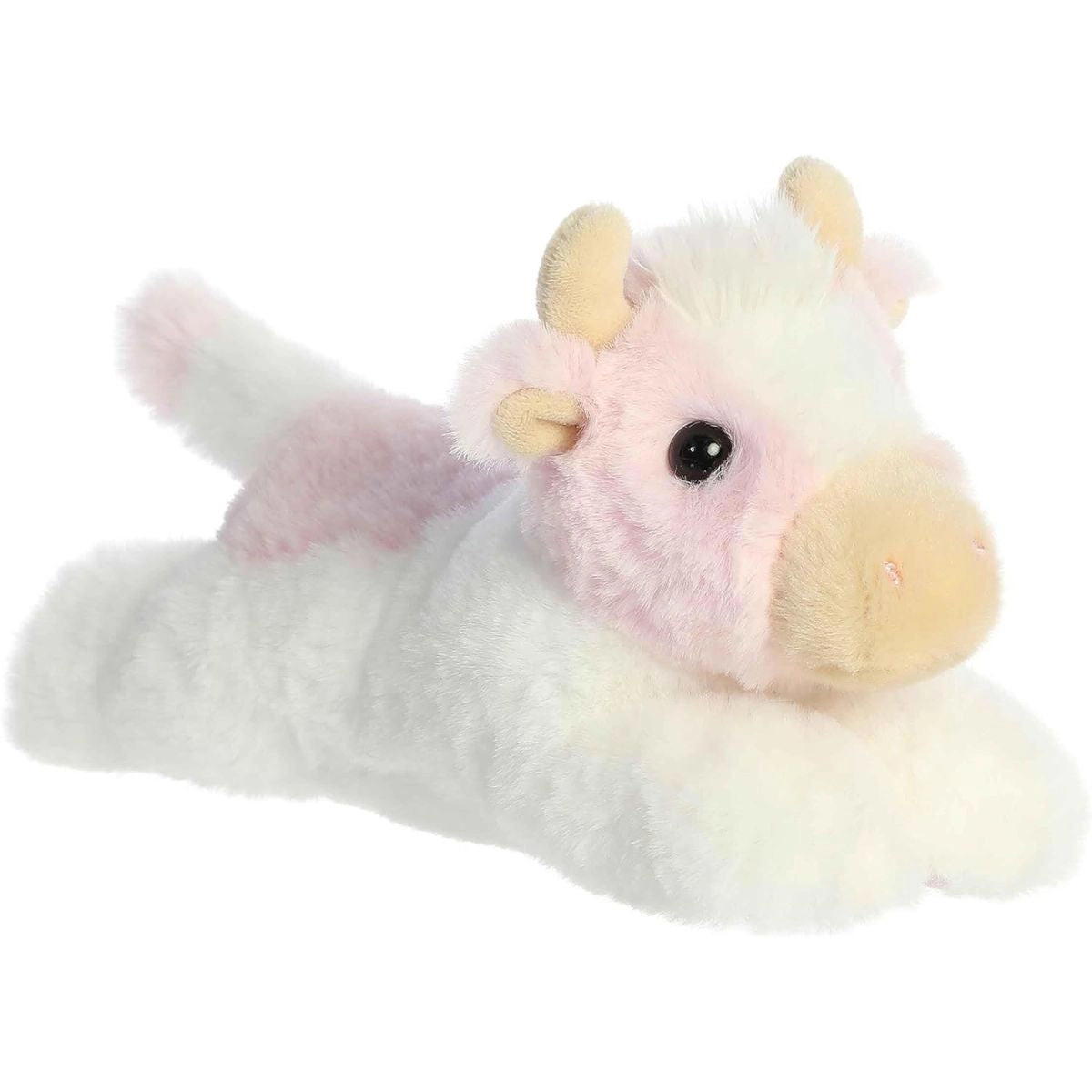Aurora Mini Flopsie Sadie Strawberry Cow 8-Inch Stuffed Animal Plush