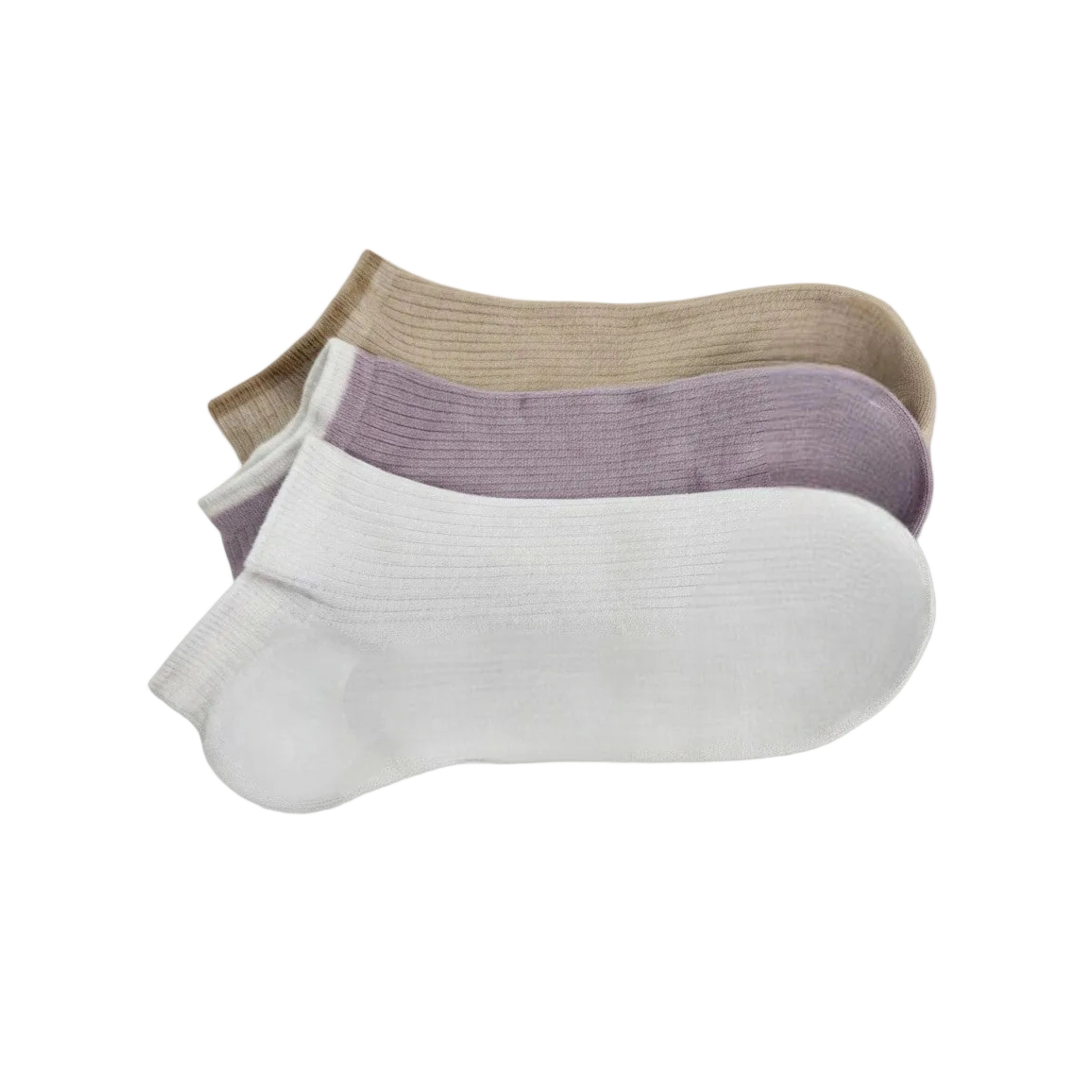 Wear Sierra Women's Rayon Ankle Low Cut Socks 3-Pack