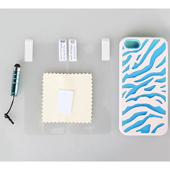 GBruno Zebra Design Hard Case With Stylus Pen