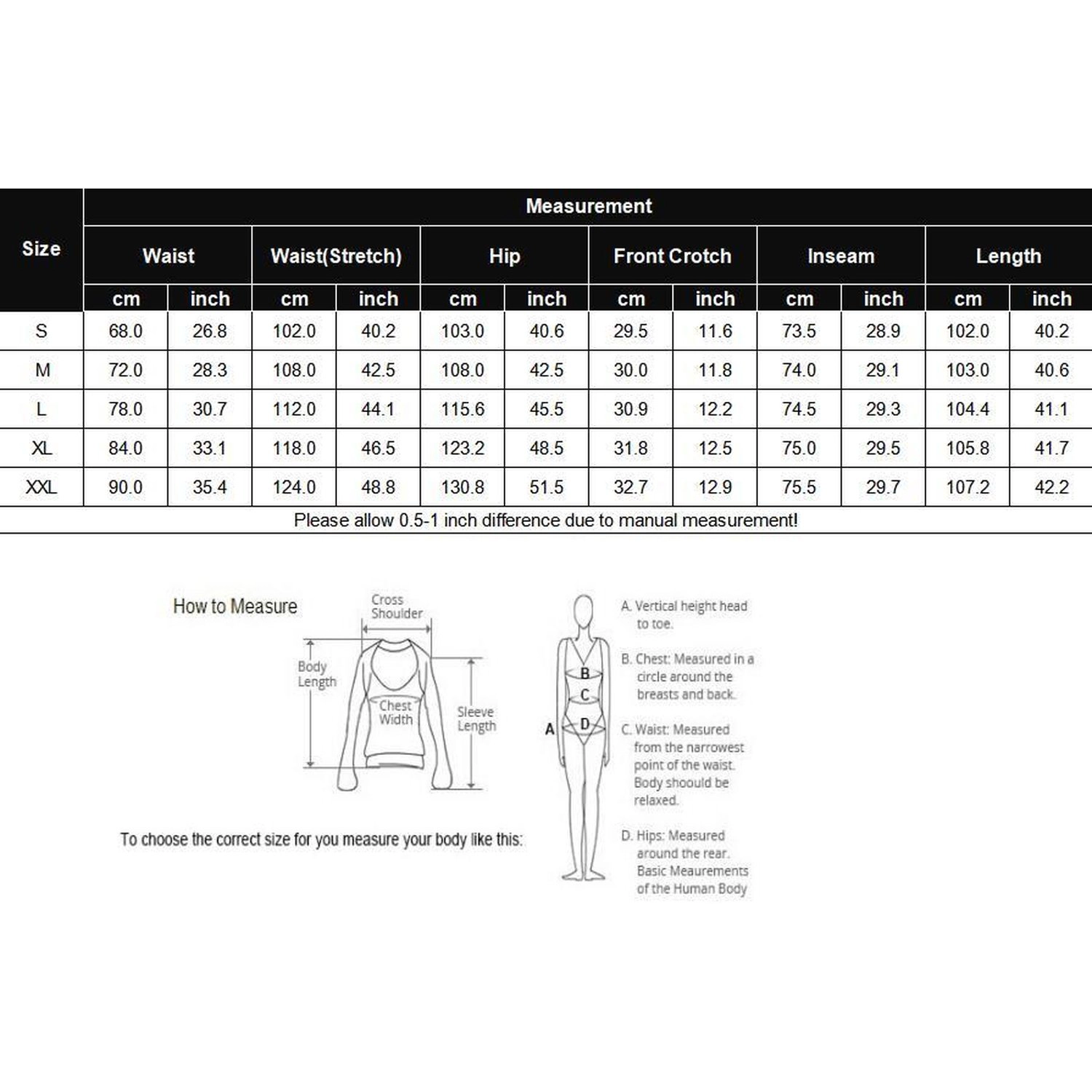 Pinspark Womens Convertible Jogger Pants Zip Off Shorts Elastic Waist Hiking Trousers