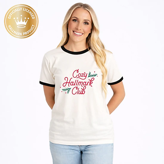 Simply Sage Market - Women's Ringer Graphic T-Shirt - Hallmark - Cozy ...