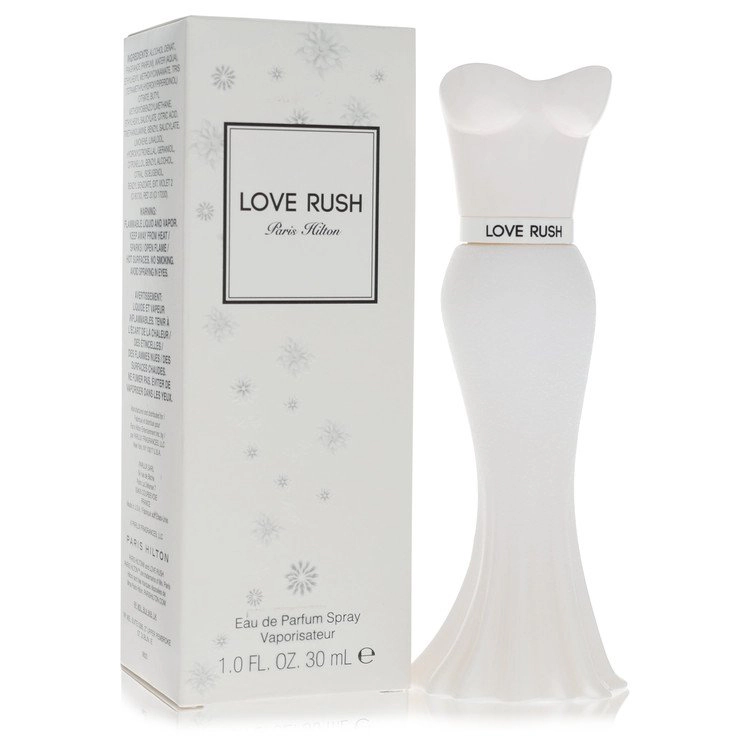 Paris Hilton Love Rush Eau de Parfum for Women, Romantic Floral Vanilla 1.0 oz Spray