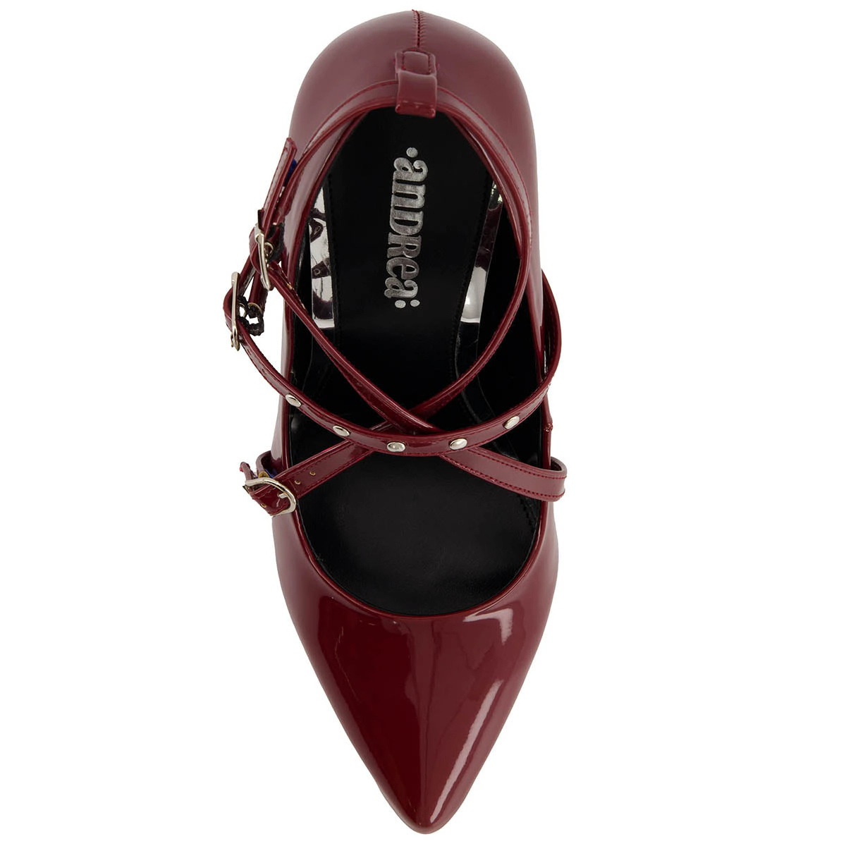 Andrea Fashion Triple Strap Stiletto Pumps