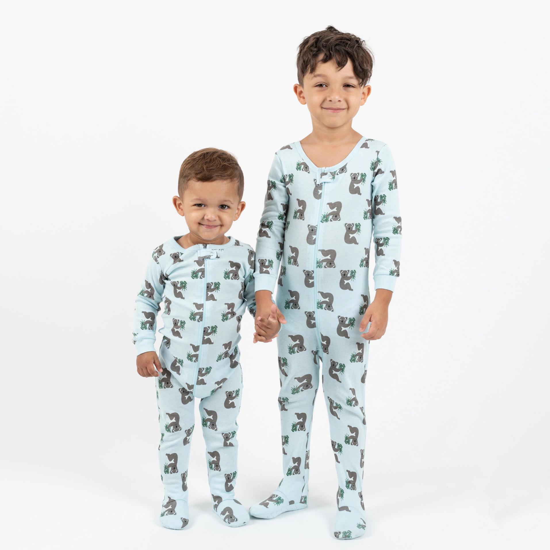 Leveret Baby/Toddler Boys Animal Cotton Footed Pajamas