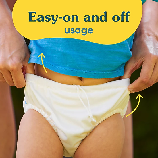 Charlie Banana Reusable Swim Diaper Drawstring Large - Seally