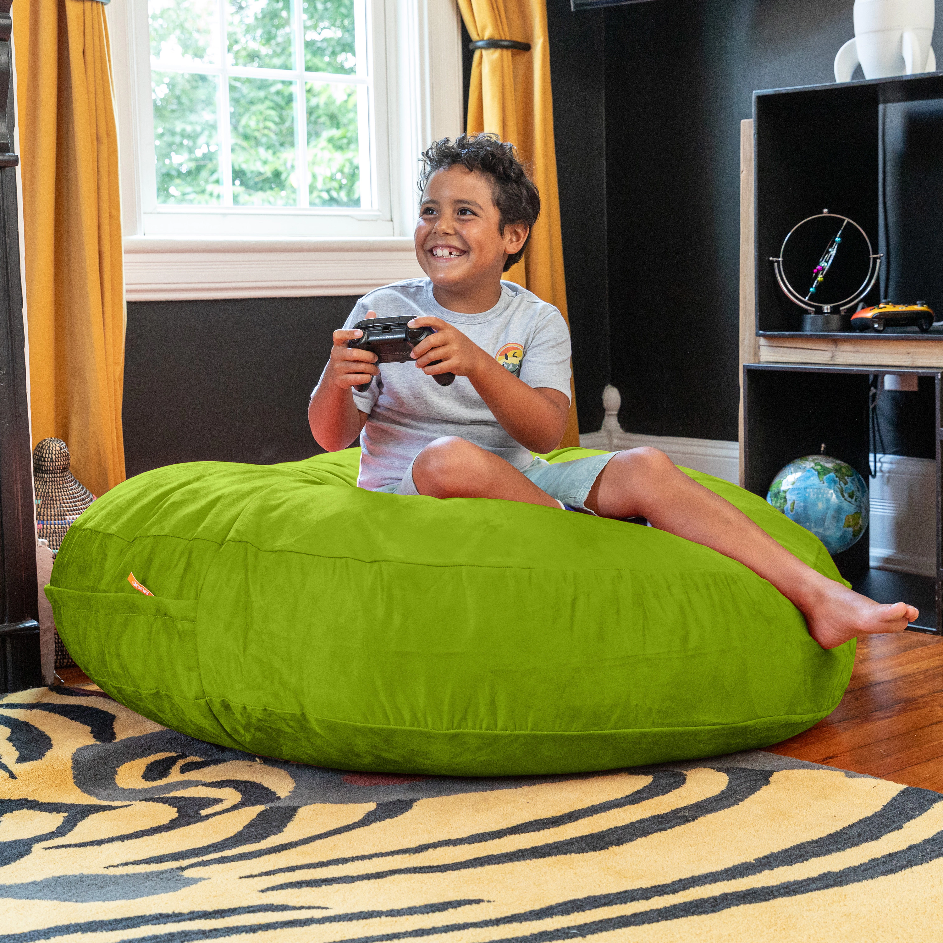 Jaxx Cocoon 4 Foot Bean Bag Chair and Crash Pad