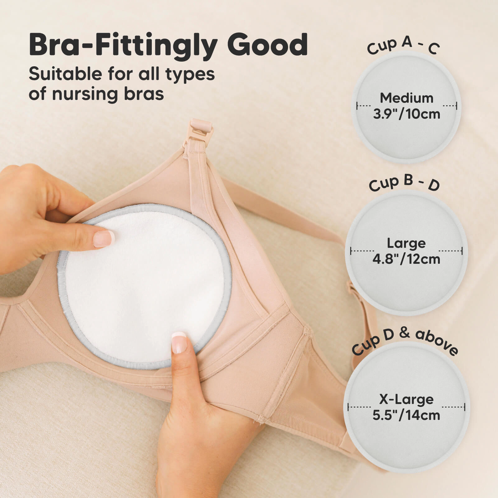 KeaBabies Soothe Nursing Pads