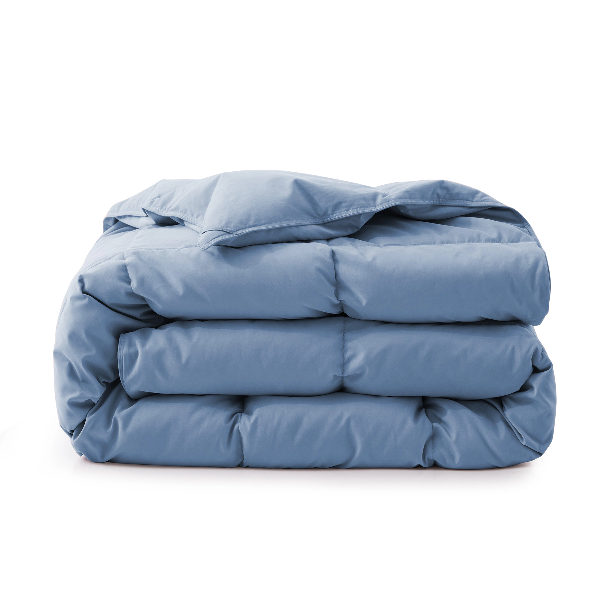 Unikome Premium Goose Feather Down Fiber Comforter -Luxury Hotel Collection All Seasons Warmth