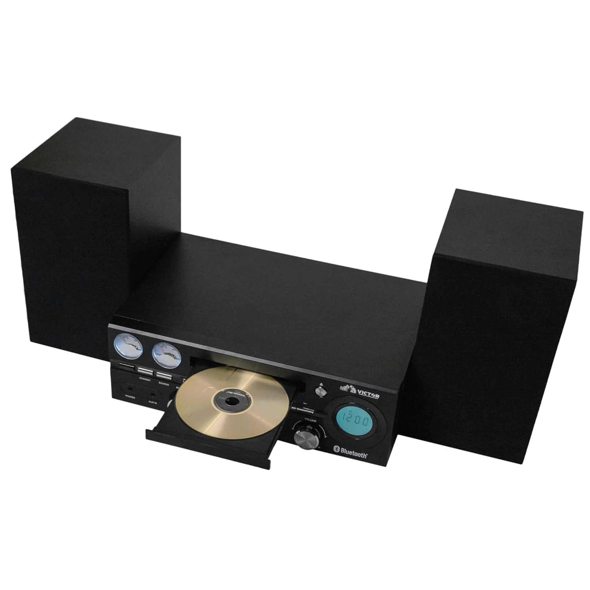 Victor Milwaukee 50W Desktop Bluetooth CD Stereo System