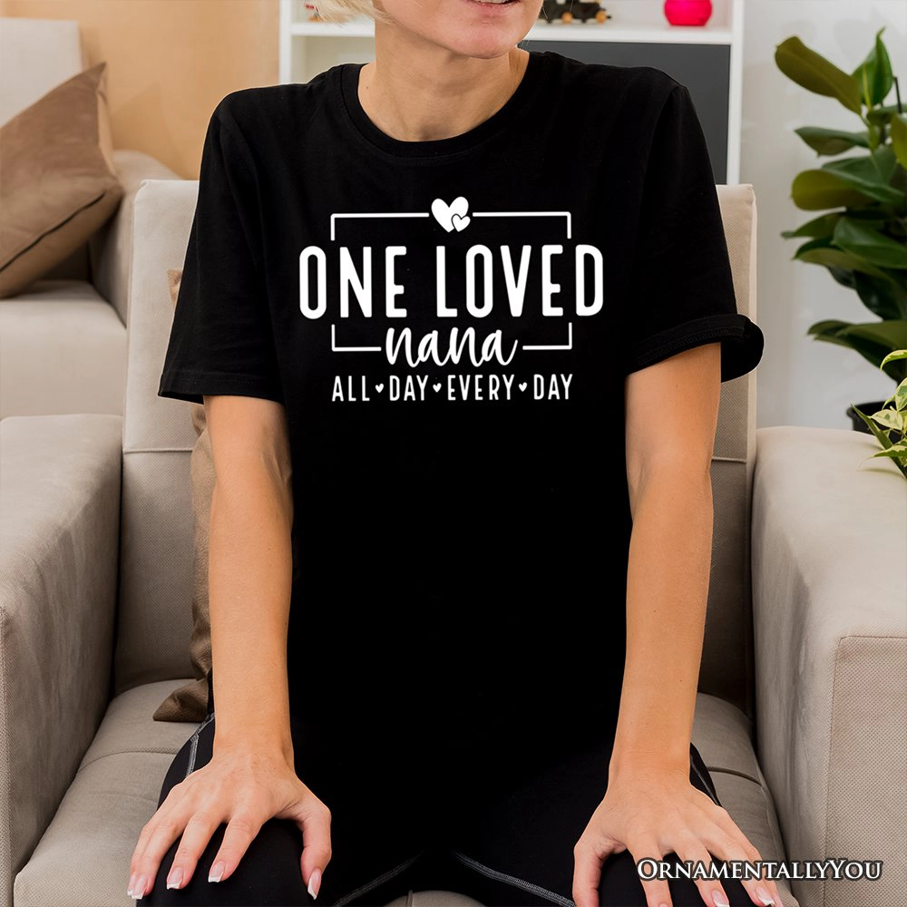 OrnamentallyYou Womens One Loved Nana T-Shirt