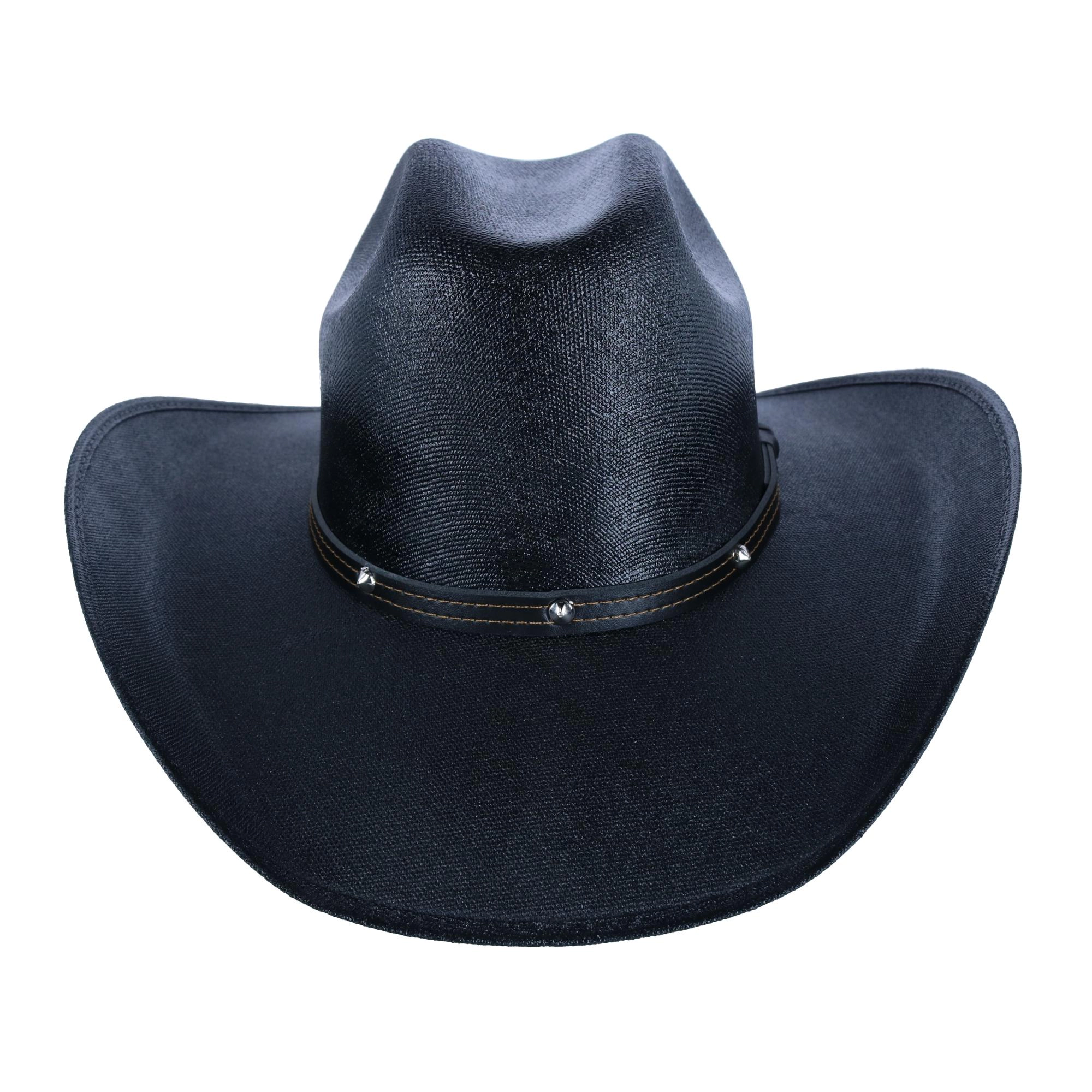 CTM Men's Western Chihuahua Canvas Hat